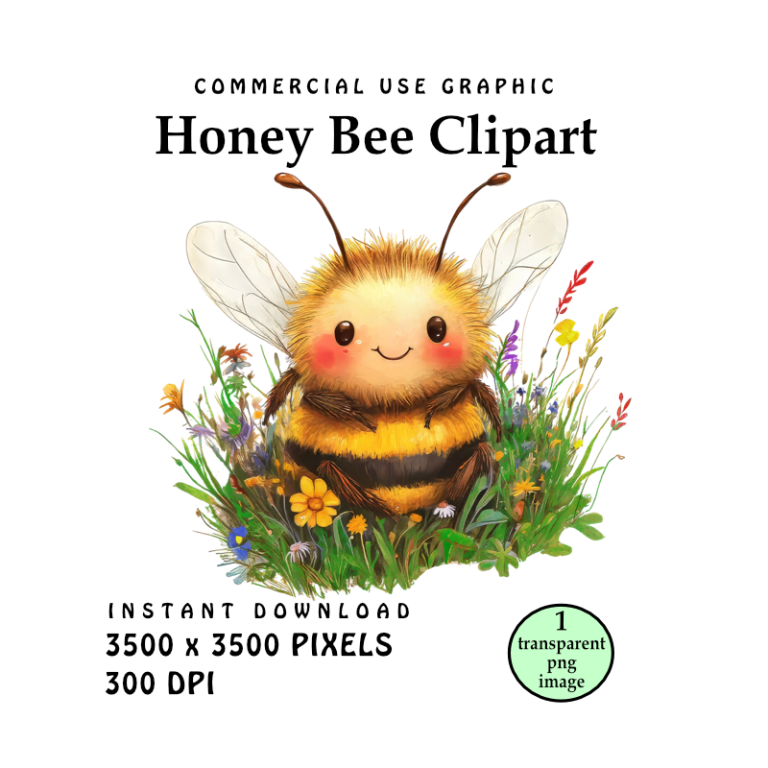 Free Honey Bee Clipart!